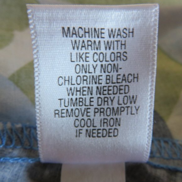 Croft & Barrow Sleeveless Dress | Blue Floral - Picture 11 of 11